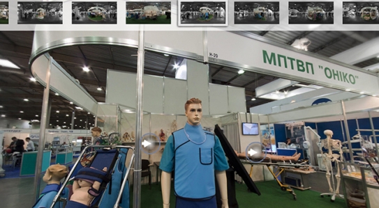 The stand of ONIKO company in 3d format