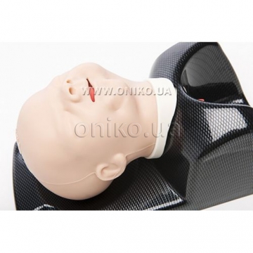 Simulátor hlavy novorozence pro obnovení průchodnosti dýchacích cest