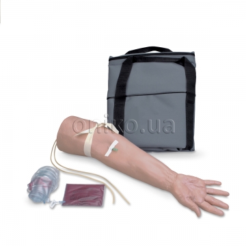 Model geriatrické ruky pro intravenózní infuzi