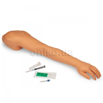 Demonstrační model ruky pro venopunkce a injekce