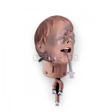 Model zraněné hlavy pro intubaci