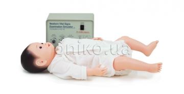 Тренажер новонародженої дитини для оцінки основних життєвих показників