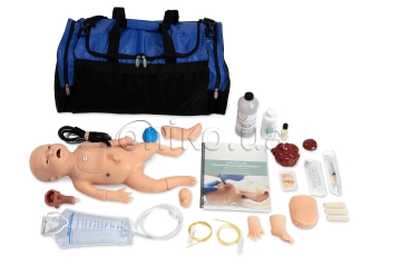 Neonatal Resuscitation Simulator with Interactive ECG Simulator