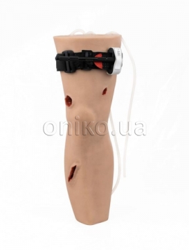 Tréninkový model zraněné nohy